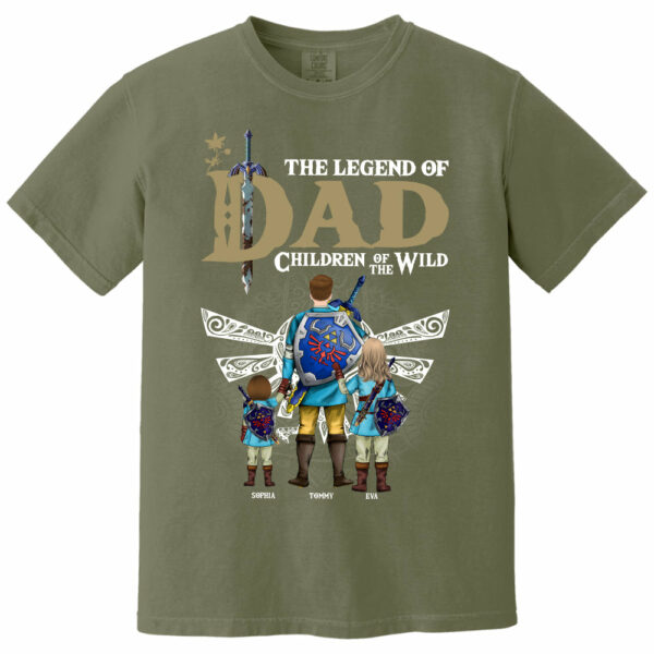 Personalized The Legend Of Dad Children Of The Wild, Gift For Father's Day T1807 - Image 12