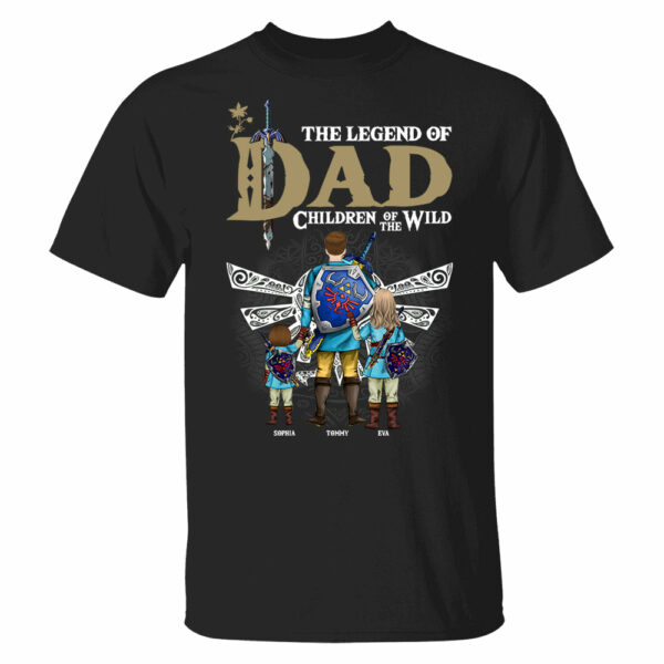 Personalized The Legend Of Dad Children Of The Wild, Gift For Father's Day T1807 - Image 4