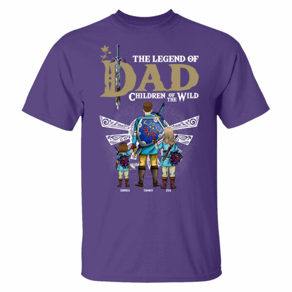 Personalized The Legend Of Dad Children Of The Wild, Gift For Father's Day T1807 - Image 8