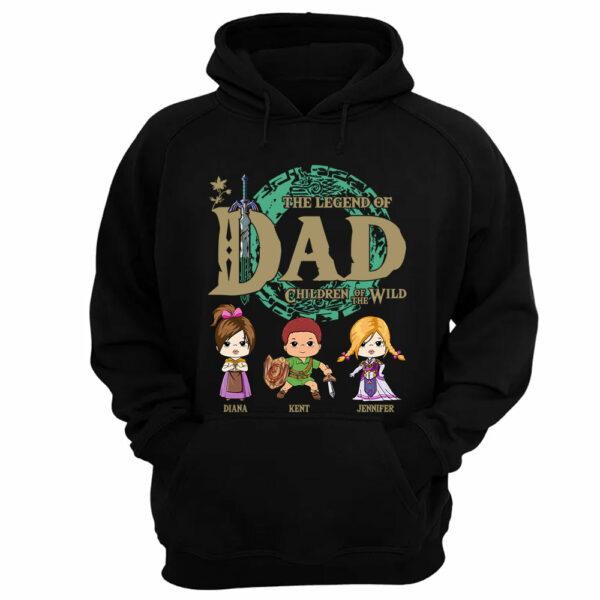 Personalized The Legend Of Dad Shirt - Children Of The Wild Shirt Gift For Dad - Image 11