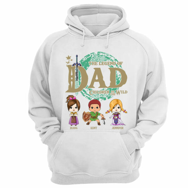 Personalized The Legend Of Dad Shirt - Children Of The Wild Shirt Gift For Dad - Image 13