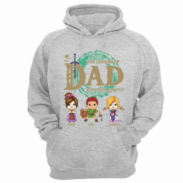 Personalized The Legend Of Dad Shirt - Children Of The Wild Shirt Gift For Dad - Image 12