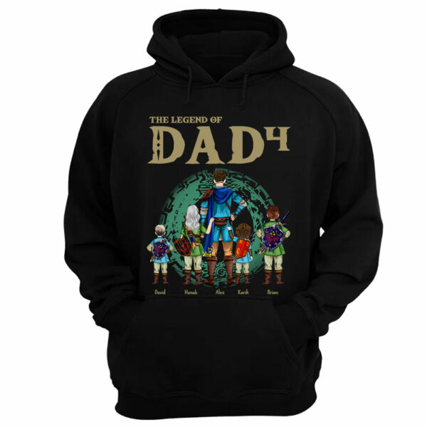 Personalized The Legend Of Dad Shirt Dad 3 Shirt, Father's Day Gift - Image 5