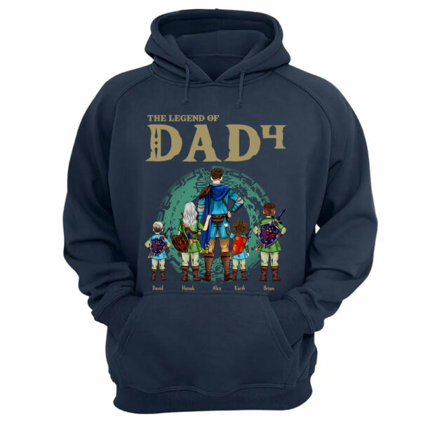 Personalized The Legend Of Dad Shirt Dad 3 Shirt, Father's Day Gift - Image 7