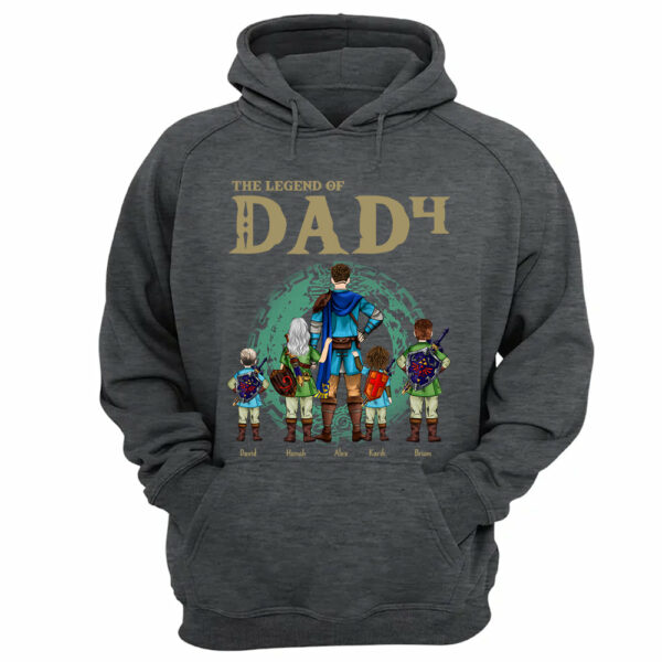 Personalized The Legend Of Dad Shirt Dad 3 Shirt, Father's Day Gift - Image 6