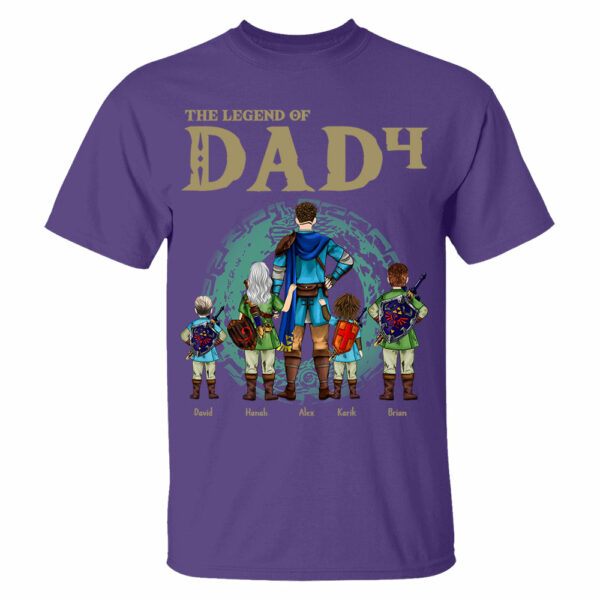Personalized The Legend Of Dad Shirt Dad 3 Shirt, Father's Day Gift - Image 4