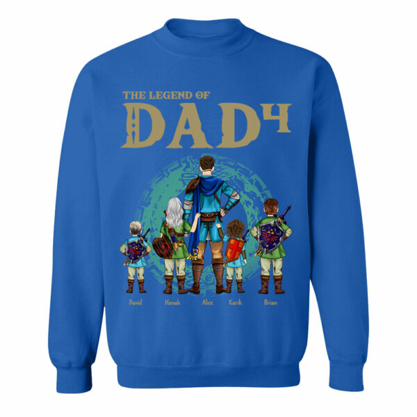 Personalized The Legend Of Dad Shirt Dad 3 Shirt, Father's Day Gift - Image 11