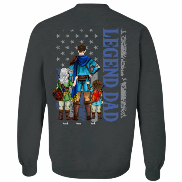 Personalized The Legend Of Dad Shirt, Legend Dad Shirt - Image 6