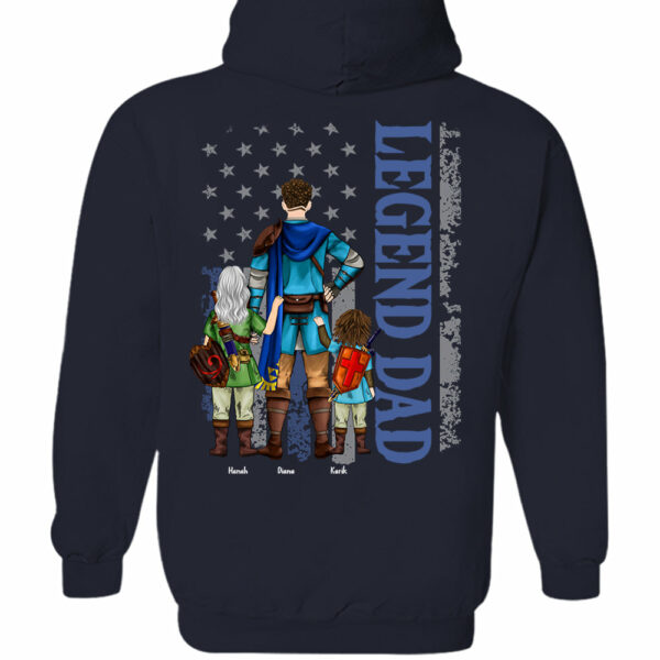 Personalized The Legend Of Dad Shirt, Legend Dad Shirt - Image 10