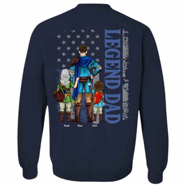 Personalized The Legend Of Dad Shirt, Legend Dad Shirt - Image 9