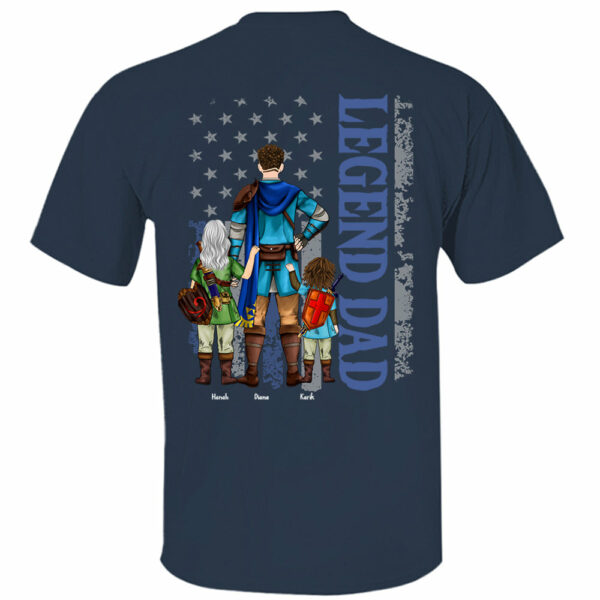 Personalized The Legend Of Dad Shirt, Legend Dad Shirt - Image 8