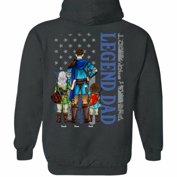 Personalized The Legend Of Dad Shirt, Legend Dad Shirt - Image 7