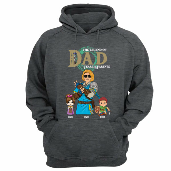 Personalized The Legend of Dad Tears of the Parents - Best Dad Ever Shirt - Image 8