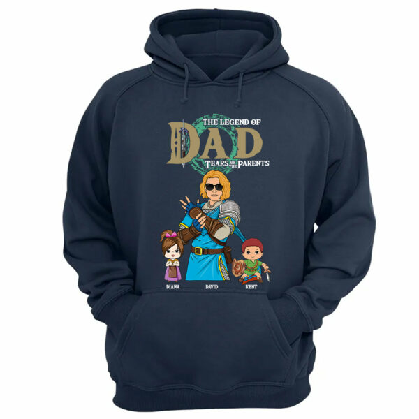 Personalized The Legend of Dad Tears of the Parents - Best Dad Ever Shirt - Image 7