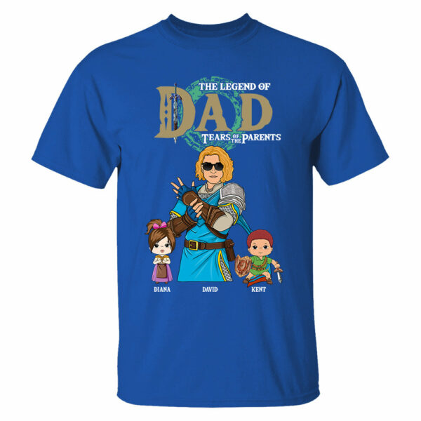 Personalized The Legend of Dad Tears of the Parents - Best Dad Ever Shirt - Image 4