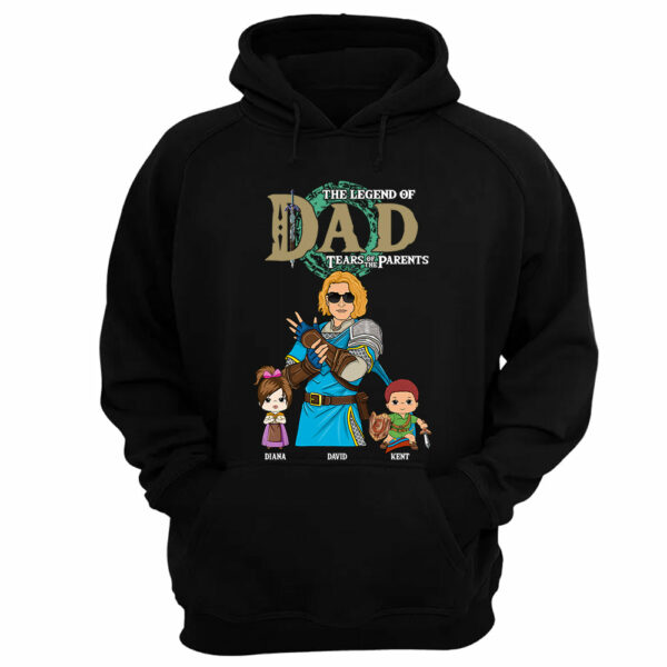 Personalized The Legend of Dad Tears of the Parents - Best Dad Ever Shirt - Image 6