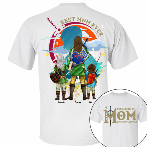 Personalized The Legend of Mom Children Of The Wild, Best Mom Ever Shirt, Gift For Mother's Day A2110 - Image 3