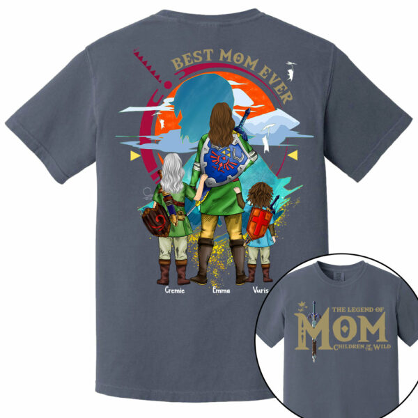 Personalized The Legend of Mom Children Of The Wild, Best Mom Ever Shirt, Gift For Mother's Day A2110 - Image 15