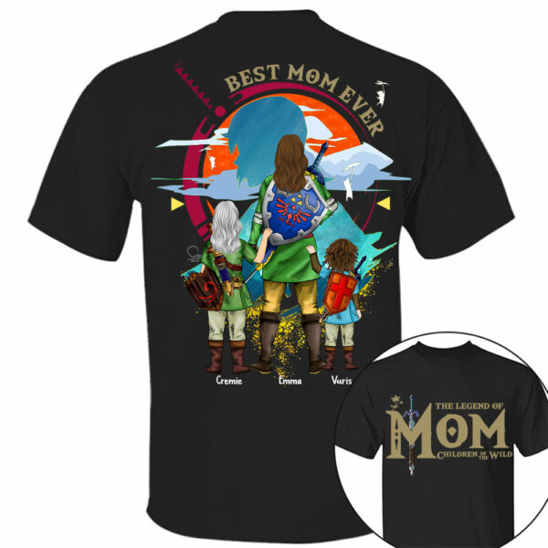 Personalized The Legend of Mom Children Of The Wild, Best Mom Ever Shirt, Gift For Mother's Day A2110 - Image 4