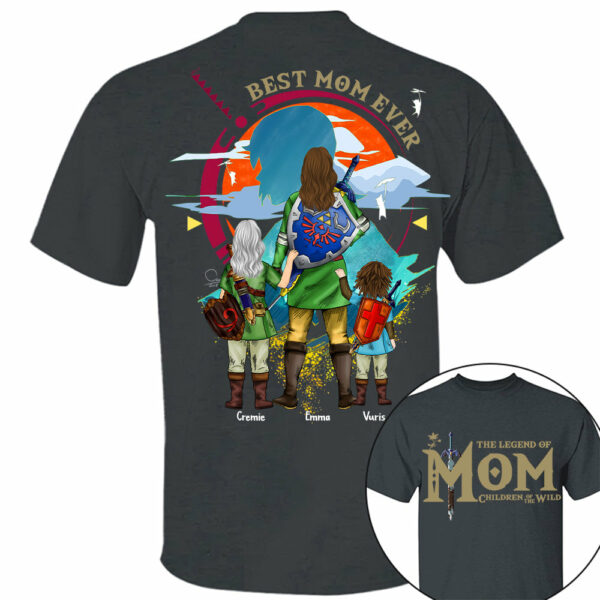 Personalized The Legend of Mom Children Of The Wild, Best Mom Ever Shirt, Gift For Mother's Day A2110 - Image 5