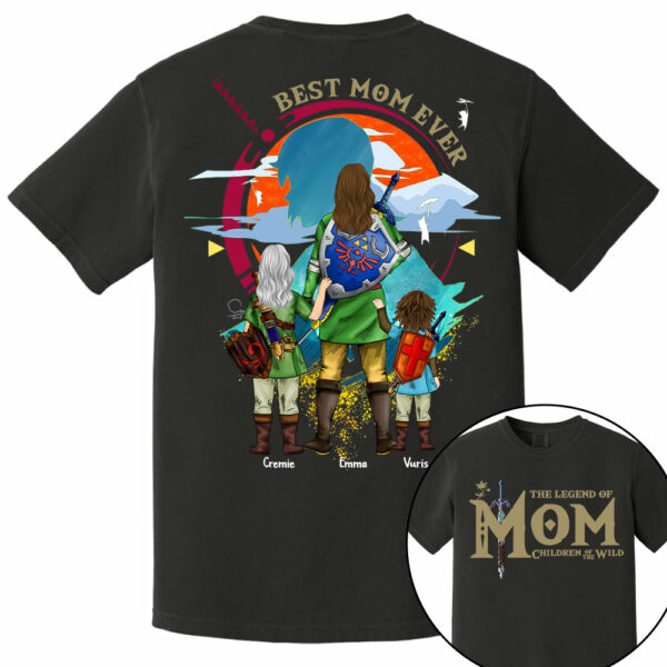 Personalized The Legend of Mom Children Of The Wild, Best Mom Ever Shirt, Gift For Mother's Day A2110 - Image 14