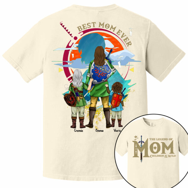 Personalized The Legend of Mom Children Of The Wild, Best Mom Ever Shirt, Gift For Mother's Day A2110 - Image 11