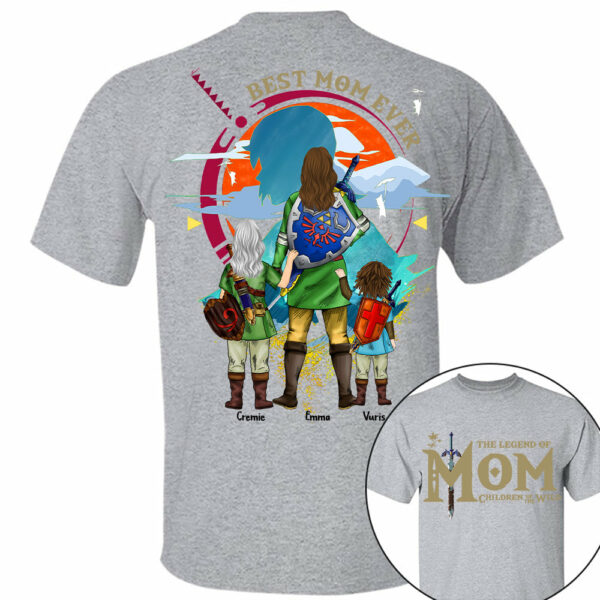 Personalized The Legend of Mom Children Of The Wild, Best Mom Ever Shirt, Gift For Mother's Day A2110 - Image 6