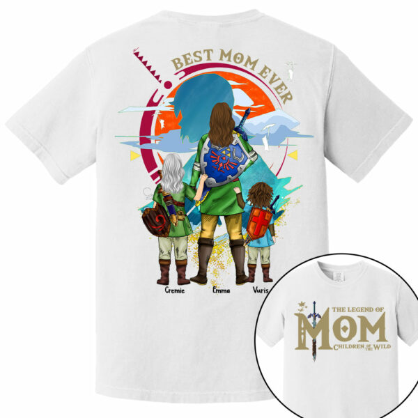 Personalized The Legend of Mom Children Of The Wild, Best Mom Ever Shirt, Gift For Mother's Day A2110 - Image 10