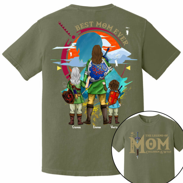 Personalized The Legend of Mom Children Of The Wild, Best Mom Ever Shirt, Gift For Mother's Day A2110 - Image 13