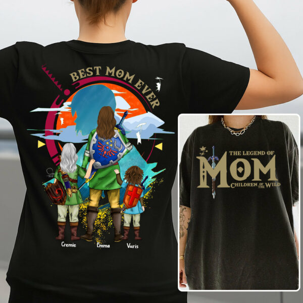 Personalized The Legend of Mom Children Of The Wild, Best Mom Ever Shirt, Gift For Mother's Day A2110