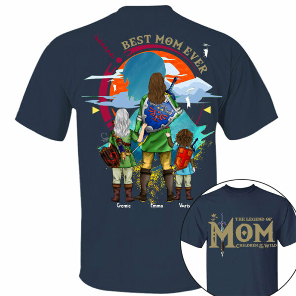 Personalized The Legend of Mom Children Of The Wild, Best Mom Ever Shirt, Gift For Mother's Day A2110 - Image 7