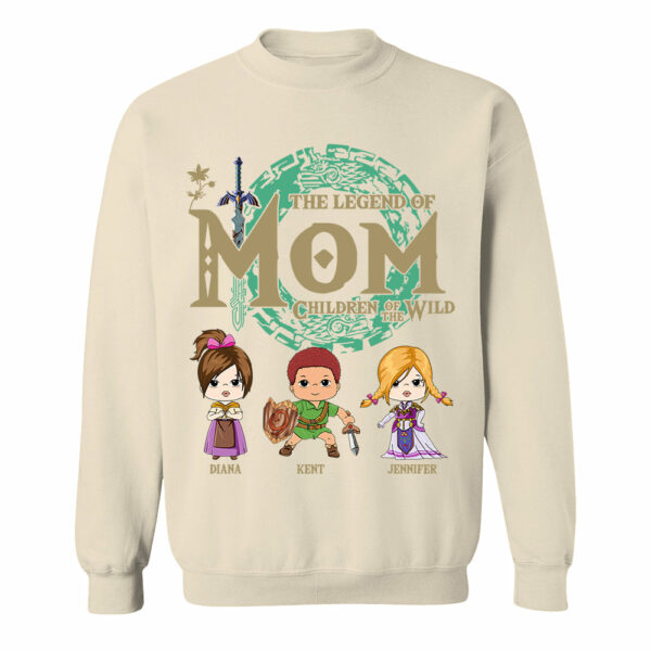 Personalized The Legend Of Mom Shirt - Children Of The Wild Shirt Gift For Mom - Image 10