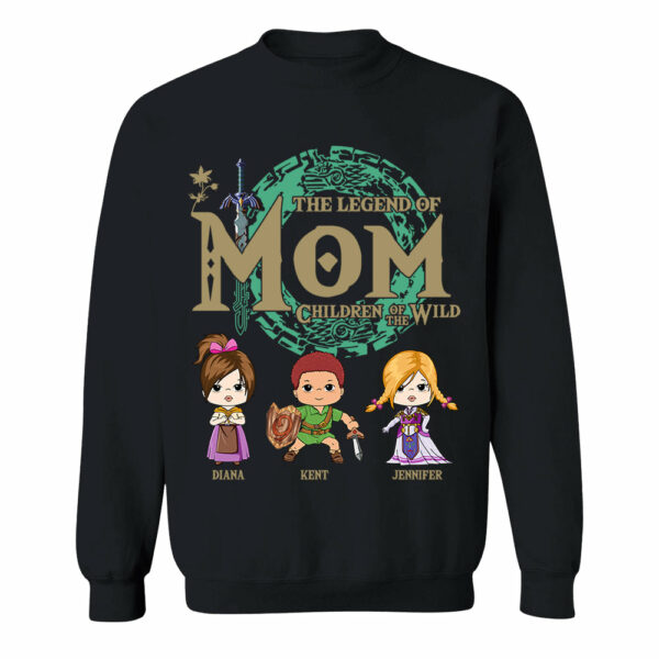 Personalized The Legend Of Mom Shirt - Children Of The Wild Shirt Gift For Mom - Image 7