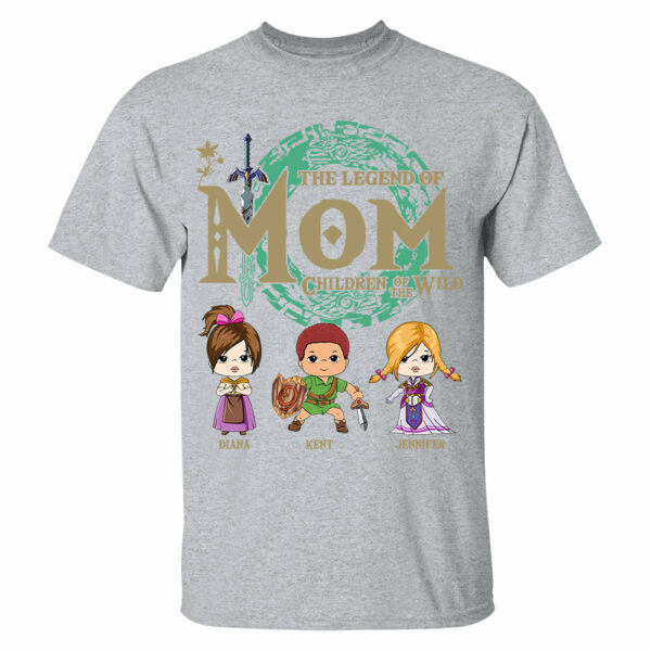 Personalized The Legend Of Mom Shirt - Children Of The Wild Shirt Gift For Mom - Image 6