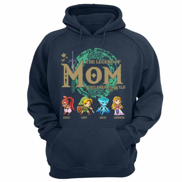 Personalized The Legend Of Mom Shirt, Children Of The Wild Gamer Shirt - Image 12