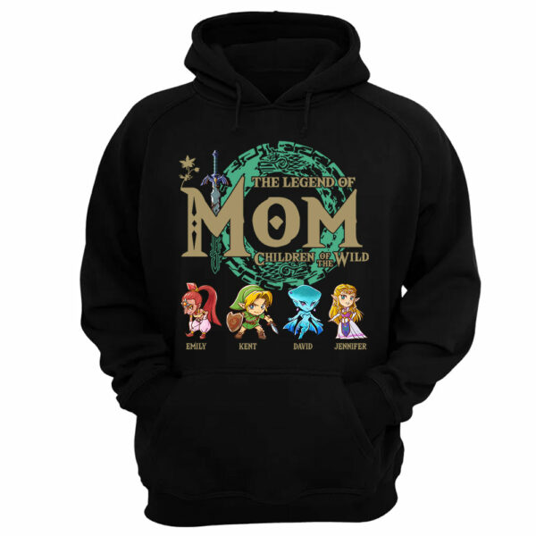 Personalized The Legend Of Mom Shirt, Children Of The Wild Gamer Shirt - Image 10