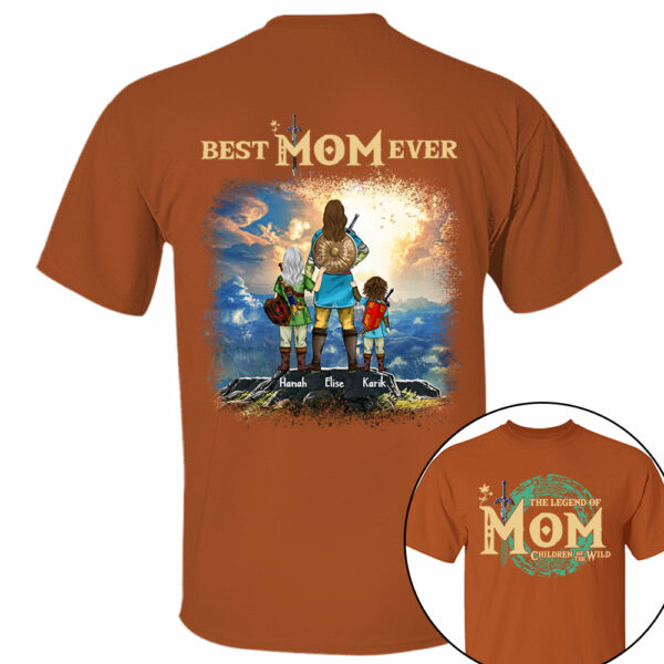 Personalized The Legend Of Mom Zelda Mom Shirt - Mother's Day & Birthday Gift For Mother - Image 10