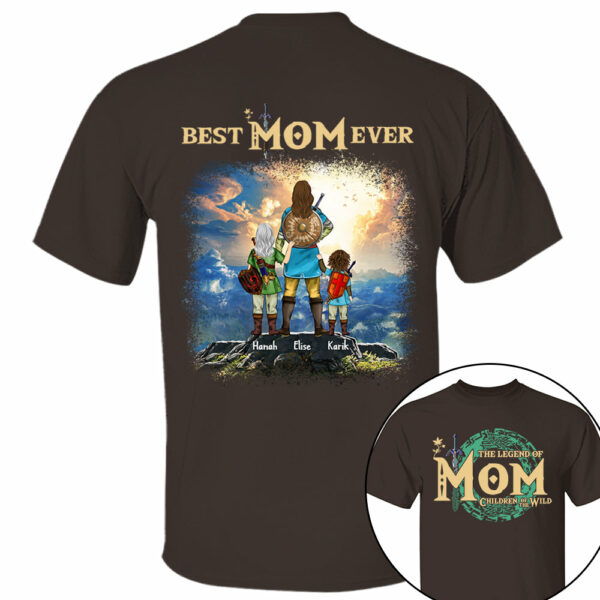 Personalized The Legend Of Mom Zelda Mom Shirt - Mother's Day & Birthday Gift For Mother - Image 9
