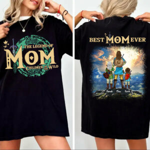 Personalized The Legend Of Mom Zelda Mom Shirt - Mother's Day & Birthday Gift For Mother