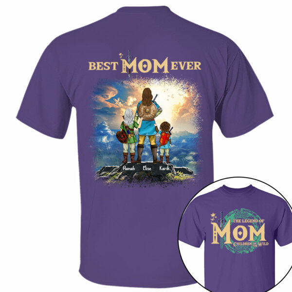 Personalized The Legend Of Mom Zelda Mom Shirt - Mother's Day & Birthday Gift For Mother - Image 13