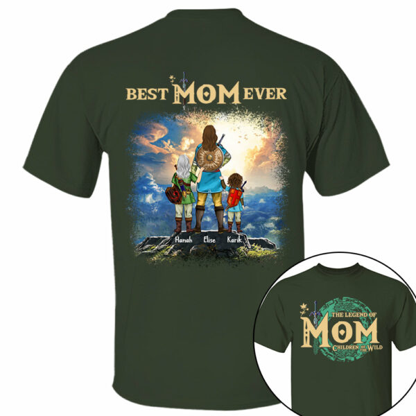 Personalized The Legend Of Mom Zelda Mom Shirt - Mother's Day & Birthday Gift For Mother - Image 8