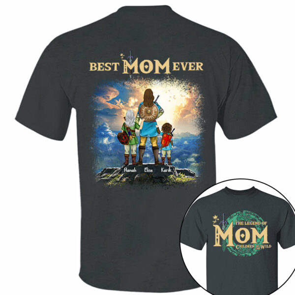 Personalized The Legend Of Mom Zelda Mom Shirt - Mother's Day & Birthday Gift For Mother - Image 12