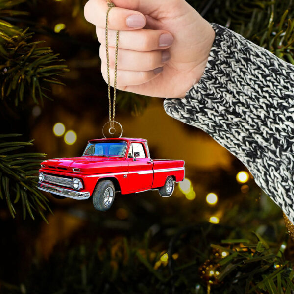 Personalized Truck Ornament, Custom Photo Truck Christmas Ornament, Truck Lover Gift, Truck Equipment Christmas Ornament, Christmas Gift - Image 3