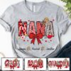 Personalized Valentine Mama Coquette Shirt For Mimi Nana Mom Grandma - Custom Kid Names