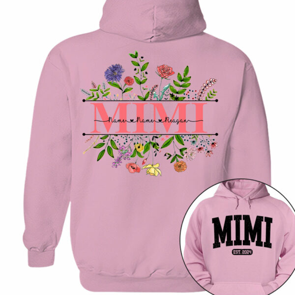 Personalized Wildflowers Mimi Grandkids Shirt For Grandma - Image 12