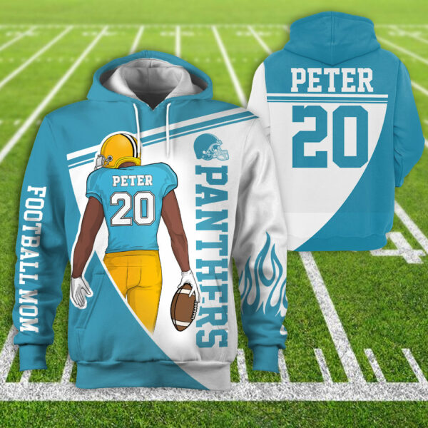 Personalzied American Football American Football Custom Player All Over Print Hoodie Shirt K1702 - Image 5