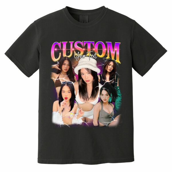 Pet Custom Vintage Washed Shirt Custom Cat Graphic Unisex T-Shirt - Image 9