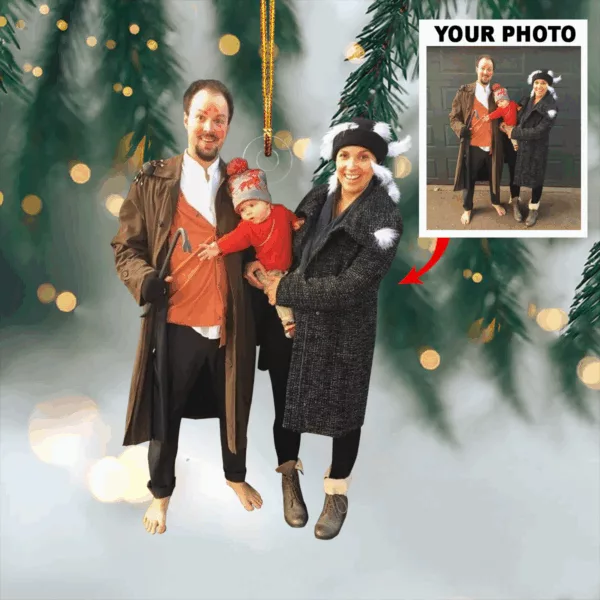 Photo Mica Ornament - Customized Your Photo Ornament - Image 4