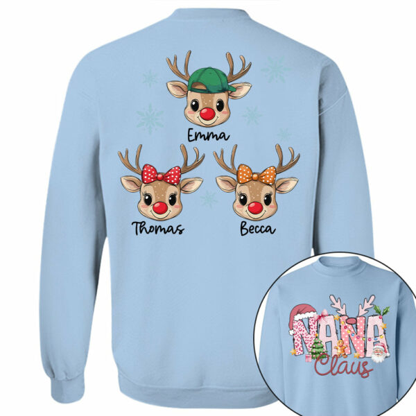 Pink Trend Gigi Claus Custom Sweatshirt - Best Family Christmas Gift for Grandma Vr2 - Image 8