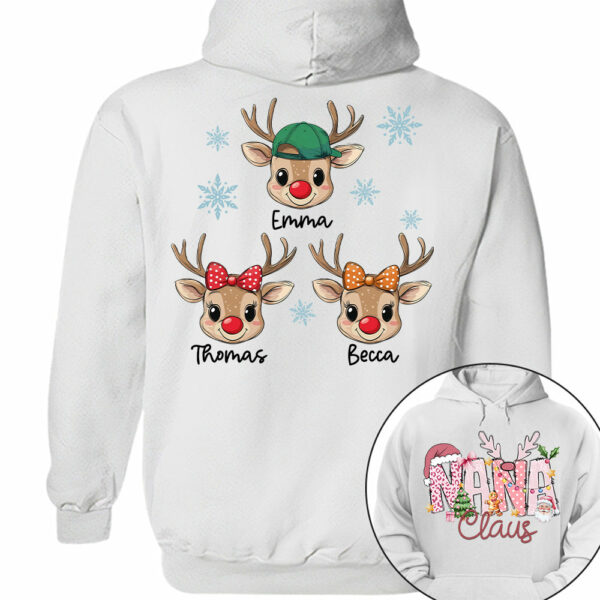 Pink Trend Gigi Claus Custom Sweatshirt - Best Family Christmas Gift for Grandma Vr2 - Image 9